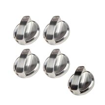 5 Pack Wolf Stove Knobs Replacement Stainless Steel Gas Cooktop Control ... - $44.26