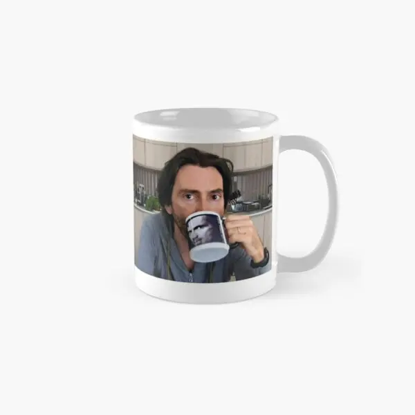 David Tennant Staged Left Handed Class Mug Coffee Gifts Drinkware Tea  - £16.23 GBP