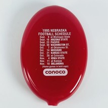 1995 Nebraska Huskers Football Schedule QUICKOIN Coin Holder Purse Conoco Omaha - £11.52 GBP