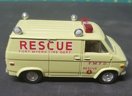Racing Champions Chevy Van Fort Myers Fire Dept Rescue Loose - $28.04