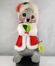 Vintage 1964-1966 Annalee Christmas Mouse with Muff  12” Tall - €41,57 EUR