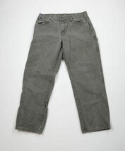 Vintage Dickies Mens 32x30 Faded Spell Out Wide Leg Canvas Dungaree Pant... - $96.61 CAD