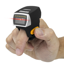 Bluetooth Ring Wearable Laser Barcode Scanner for Windows, Andriod, iOS, iPhone - £31.96 GBP