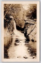 RPPC Adirondacks NY WaterFalls Wilmington Road Lake Placid Photo Postcard E36 - £11.18 GBP