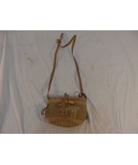 Hand Made Leather Strap South Western Pattern Hand Bag Purse 32849 - £13.17 GBP