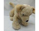 Vintage 12&quot; Build A Bear Workshop Puppy Dog Plush With Red Leash Acessory - $22.27