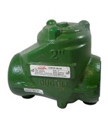 WNS 1125705 2&quot; Ductile Iron Threaded End Check Valve 2000psi Working Pre... - €160,23 EUR