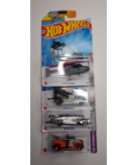 Hot Wheels 4-Car Lot 49 Drag Merc Heavy Hitcher Propper Chopper Gotta Go - $26.86 CAD