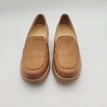 Naturalizer Woman’s Darry Lug Sole Loafer Toffee Leather Size 9M - $32.99
