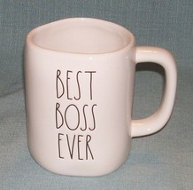 Rae Dunn BEST BOSS EVER Mug / Cup - Artisan Collection by Magenta EUC - £4.64 GBP