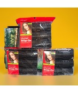 MAGIC COLLECTION MAGNETIC JUMBO ROLLERS 1 1/2&quot; 3/ 6 PACK BLACK - Total 1... - $400.91 MXN