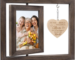 Gifts for Mom Mothers Day Picture Frames, Mom Picture Frame with Warm He... - $23.54