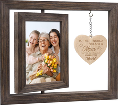 Gifts for Mom Mothers Day Picture Frames, Mom Picture Frame with Warm He... - £18.71 GBP