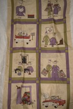 New Quilts Best Friends Panel Fabric Sandy Gervais Moda 44&quot; x 24&quot; Remnant - £7.82 GBP