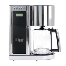 Russell Hobbs Glass 8 Cup Coffeemaker in Black and Stainless Steel - $2,063.67 MXN