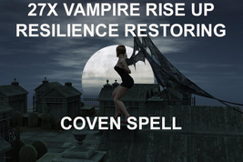 FULL COVEN 27X VAMPIRE RISING UP RESILIENCE RESTORATIVE MAGICK JEWELRY Witch  image 2