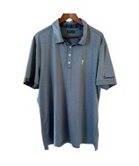 William Murray Mens Golf Polo XL Blue Performance Shirt Stretch Light Ou... - $29.99