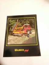 1970 Wilbeck Equip Fold Up Offset 1800 Farm Tractor Wheeled Discs Sales Brochure - £20.37 GBP
