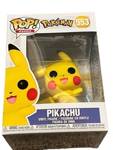 Funko Pop! Animation: Pokemon - Happy Pikachu Vinyl Figure Pop! Games 553 Waving - $14.84