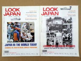 Lot of 2 &quot;Look Japan&quot; Magazine Japanese Culture (in English) Vintage 2000 - $9.85