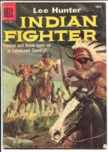 Lee Hunter Indian Fighter-Four Color Comics #779 1957-Dell-Jesse Marsh-VG - £39.45 GBP