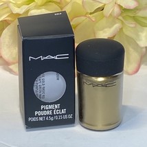 MAC Pigment - Gold - Loose Powder Shimmer Eyeshadow Liner NIB FS Free Sh... - $14.80