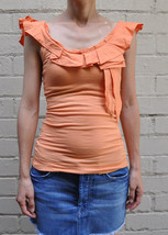 BCBGeneration BCBG Sleeveless Tank Top Orange X-SMALL - $17.61