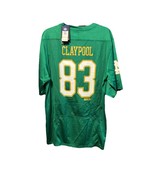 NEW UNDER ARMOUR NOTRE DAME FIGHTING IRISH GREEN #83 FOOTBALL JERSEY Sz ... - $61.88