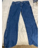 Men&#39;s Wrangler Blue Jeans Regular Fit 35X32 Pre-Owned/Nice Condition* NS - $14.99