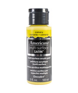 Americana Multi-Surface Satin Acrylic Paint 2oz-Canary - €6,48 EUR