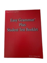 Easy Grammar Plus Test Booklet by Wanda C. Phillips, Ed.D  NEW - £3.99 GBP