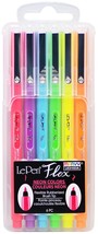 Uchida Le Pen Flourescent Set 6 Per Pkg - $828.61 MXN