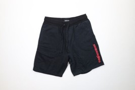 The Hundreds Mens Medium Faded Spell Out Above Knee Sweatpants Shorts Black - £27.21 GBP