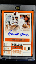 2017 Panini Contenders Draft College Ticket #247 Joseph Yearby Autograph... - £2.25 GBP