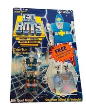 Go Bots Action Figure Cop-Tur Helicopter Gobots Transformer 1985 Tonka UNPUNCHED - £2,715.32 GBP
