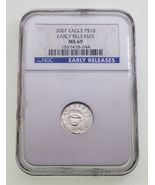 2006 P$10 1/10 Oz. Aquila Di Platino Americana NGC MS69 Prime Rilasci - $5,815.23 MXN