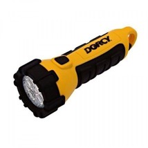 Dorcy 150 Lumen Floating Water Resistant LED Flashlight with Carabineer Clip, Ye - $23.27