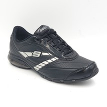 Skechers Women Athletic Training Sneakers S Sport Size US 9 Black Gray - £13.62 GBP