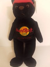 Hard Rock Cafe Collectible Bears Bean Bag Hollywood Charlie Beara Mint 8.5&quot; - £19.65 GBP