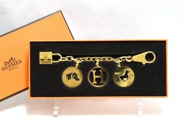 Hermes Gold Breloque Olga bag charm amulette Cadena berloque 0481 - $4,871.45