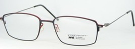 New Chai Tv 3 97 Black /RED Eyeglasses Glasses Titanium Frame TV3 52-19-140mm - $54.81