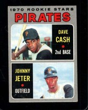 1970 Topps #141 Dave CASH/JOHNNY Jeter Vg (Rc) Pirates *X112923 - £2.57 GBP