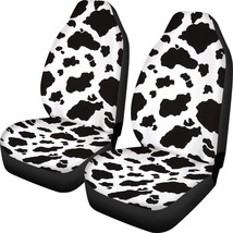 Cow Spot Leopard Print Retro Car Seat Cover - $30.74
