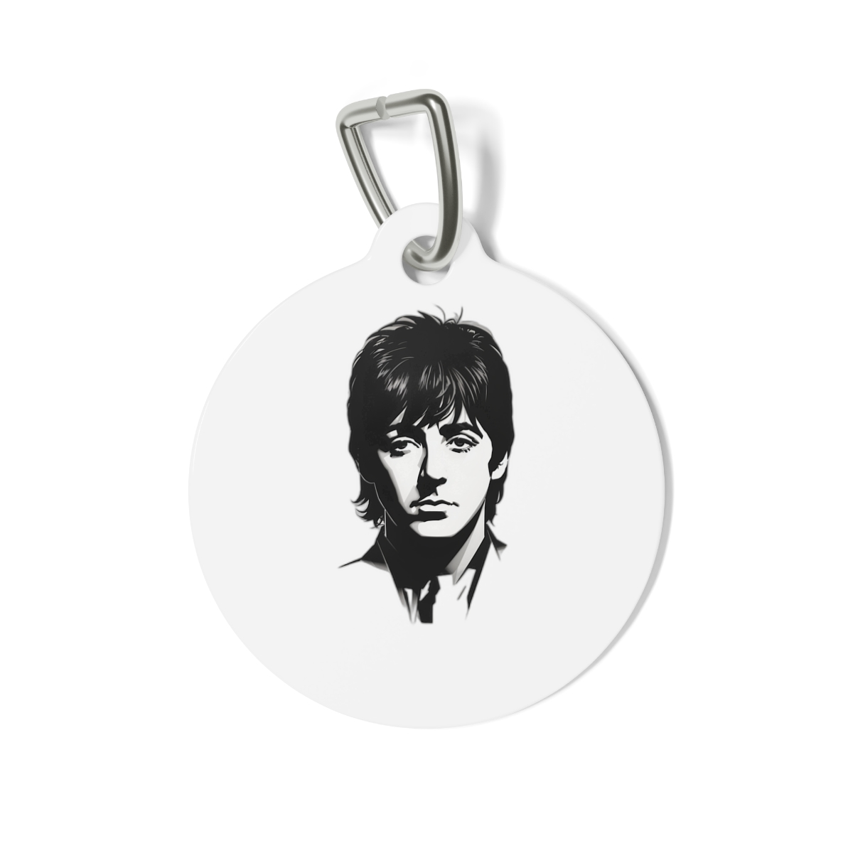 Paul McCartney Pet ID Tag for Dogs and Cats, Personalized with Your Pet's Name a - £13.99 GBP