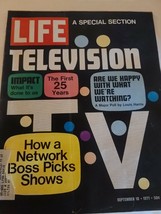 LIFE A Special Selection Television September 10, 1971 - £5.61 GBP
