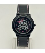 Xhilaration Black Skull Dial Stainless Steel Women’s Watch Working - $499.94 MXN