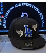 MLB-Los Angeles Dodgers 59FIFTY Fitted New Era Black/blue/white Hat  New - $494.94 MXN