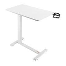 VEVOR Overbed Table, Mobile Bed Side Table with 4 Hidden Wheels, Height Adjustab - $2,603.81 MXN
