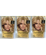 3x L&#39;oreal Preference Color Light Golden Blonde Permanent Fade Defying 9G - $47.47 CAD