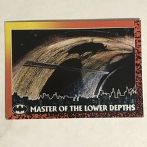 Batman Returns Vintage Trading Card #7 Master Of The Lower Depths - £1.55 GBP